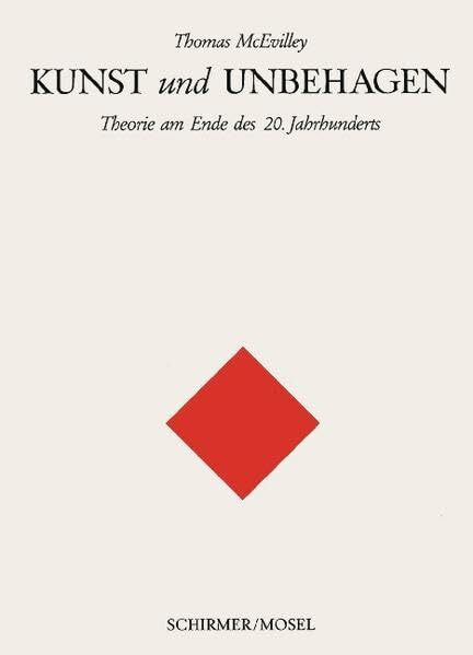 Kunst und Unbehagen: Theorie am Ende des 20. Jahrhunderts