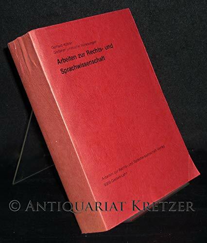 Giessener juristische Vorlesungen. Praelectiones iuridicae Gissenses. 1607-1982 Giessener juristische Vorlesungen. Praelectiones iuridicae Gissenses. 1607-1982