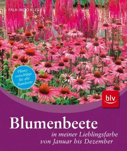 Blumenbeete in meiner Lieblingsfarbe von Januar bis Dezember