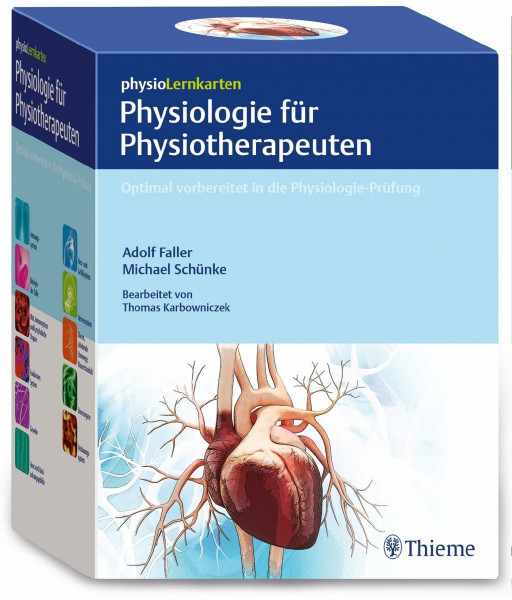physioLernkarten - Physiologie für Physiotherapeuten: Optimal vorbereitet in die Physiologie-Prüfung