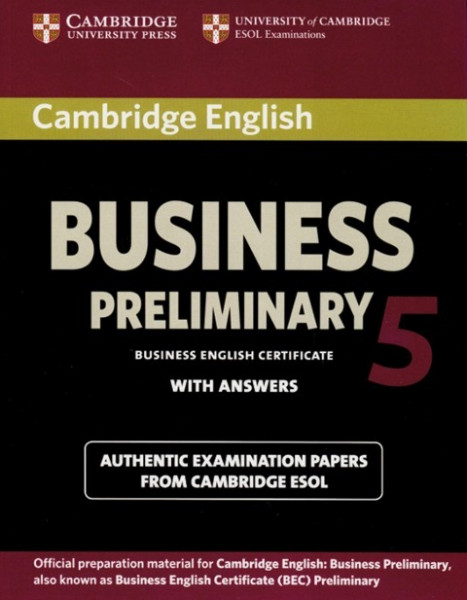 Cambridge BEC Preliminary 5. Student's Book with answers