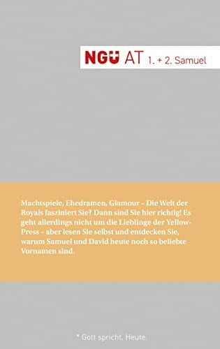 NGÜ-AT: Das erste und zweite Buch Samuel (Way-Truth-Life-Serie)