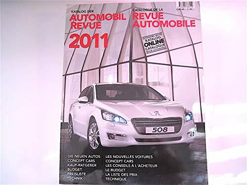 Catalogue de la Revue Automobile 2011