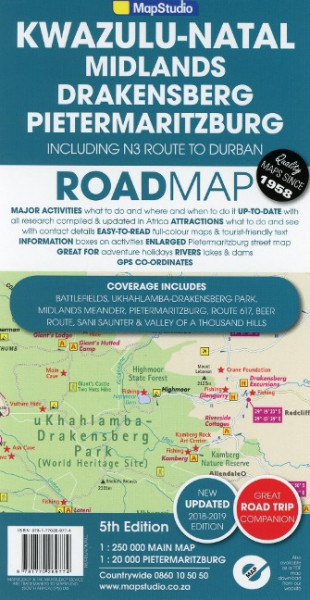 Kwazulu - Natal GPS 1 : 250 000