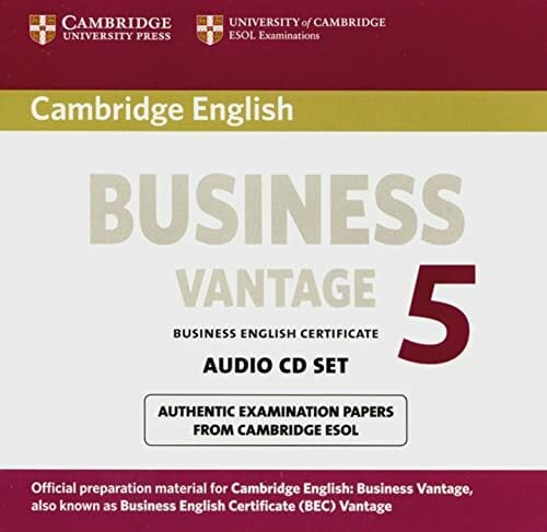 Cambridge BEC 5: Vantage Audio CDs (2) Cambridge BEC 5: Vantage Audio CDs (2)