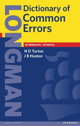 Longman Dictionary of Common Errors New Edition: Over 2500 entries