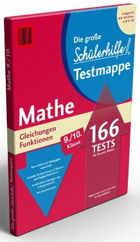 Testmappe Mathe Gleichungen/Funktionen (Kl. 9.-10.)