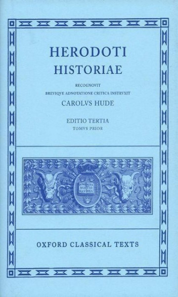 Herodotus Historiae Vol. I: Books I-IV