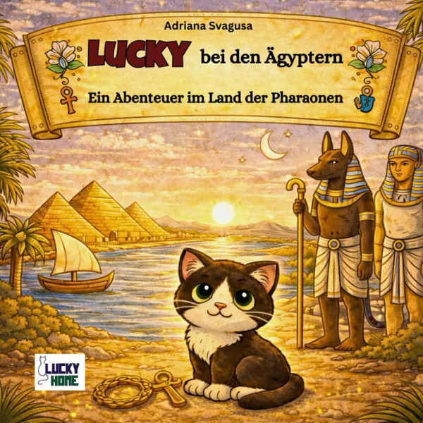 Lucky bei der Ägyptern - Ein Abenteuer im Land der Pharaonen: Ein Kinderbuch für kleine Entdecker (Lucky´s Abenteuer, Band 1)