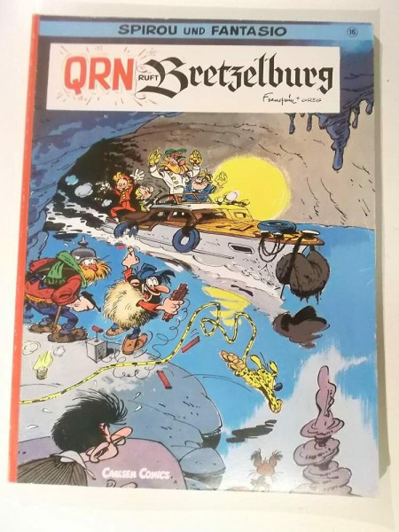 Spirou und Fantasio, Carlsen Comics, Bd.16, QRN ruft Bretzelburg