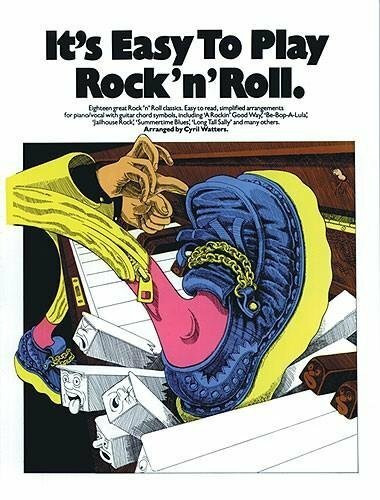 It's Easy To Play Rock 'n' Roll. Für Klavier, Gesang & Gitarre(mit Akkordsymbolen)