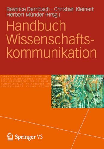 Handbuch Wissenschaftskommunikation