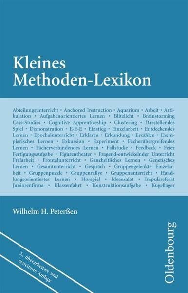 Wissenschaft Ehrenwirth: Kleines Methoden-Lexikon