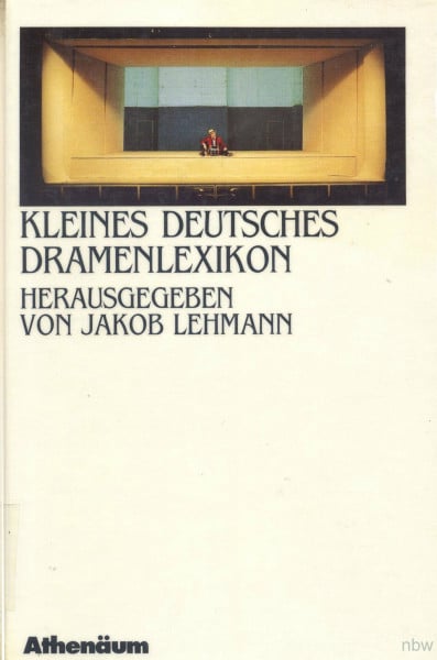 Kleines deutsches Dramenlexikon
