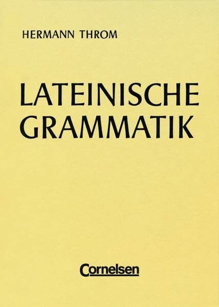 Lateinische Grammatik