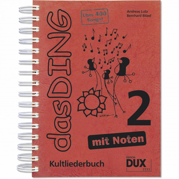 Das Ding 2 mit Noten: Kultliederbuch