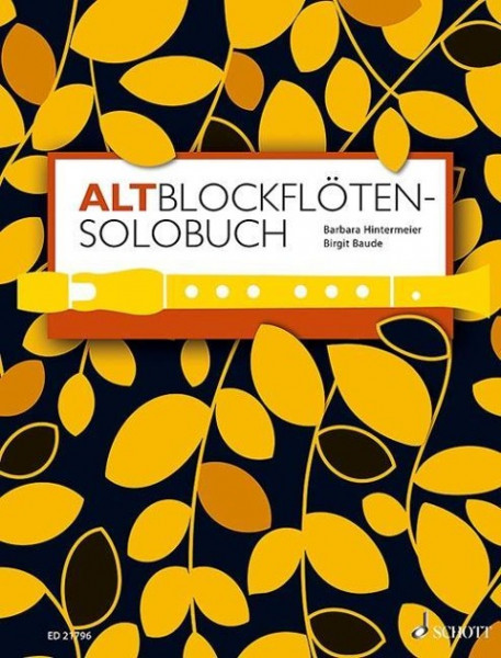 Altblockflöten-Solobuch