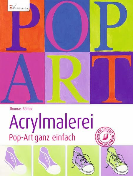 Christophorus Acrylmalerei - Pop-Art Ganz Einfach