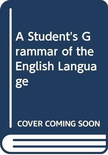 A Student's Grammar of the English Language