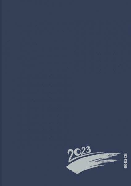 Foto-Malen-Basteln A4 dunkelblau mit Folienprägung 2023