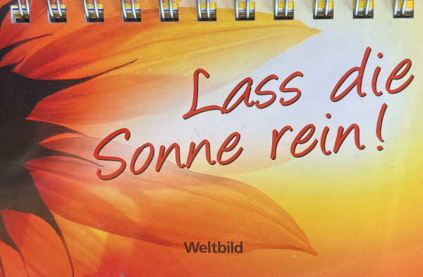 Lass die Sonne rein! (Aufstellbuch)