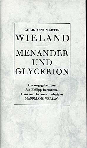 Menander und Glycerion: Roman. Nach d. Ausg. v. 1811