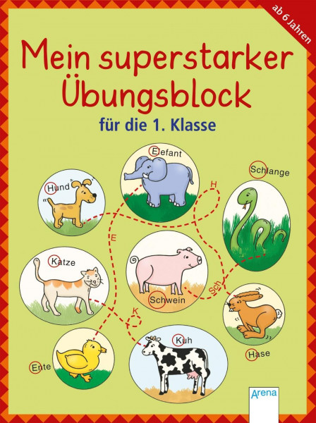 Mein superstarker Übungsblock für die 1. Klasse