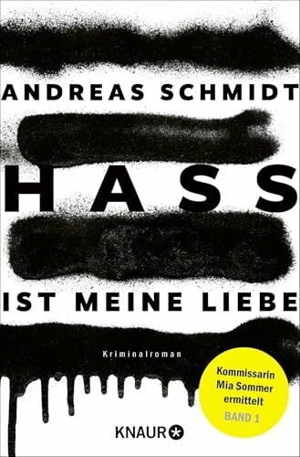 Hass ist meine Liebe: Kriminalroman | Gesellschaftliche Tabus und unsagbare Geheimnisse – der Auftakt einer dunklen Krimireihe (Kommissarin Mia Sommer ermittelt, Band 1)