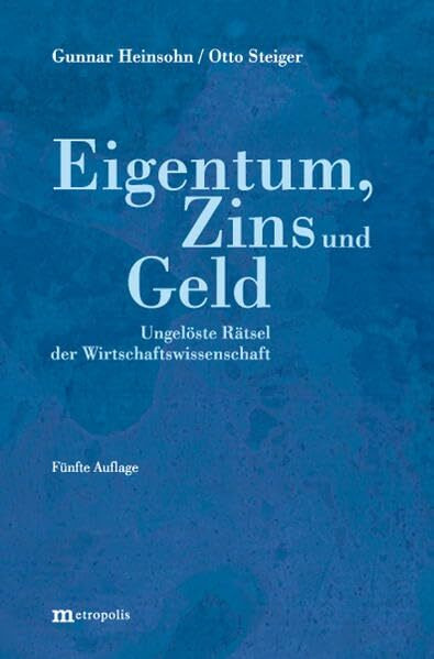 Eigentum, Zins und Geld: Ungelöste Rätsel der Wirtschaftswissenschaft