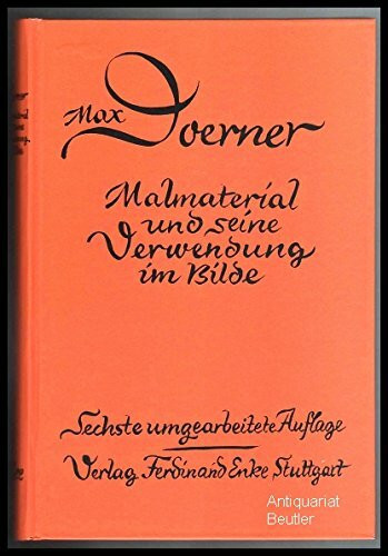 Malmaterial und seine Verwendung im Bilde. Reprint