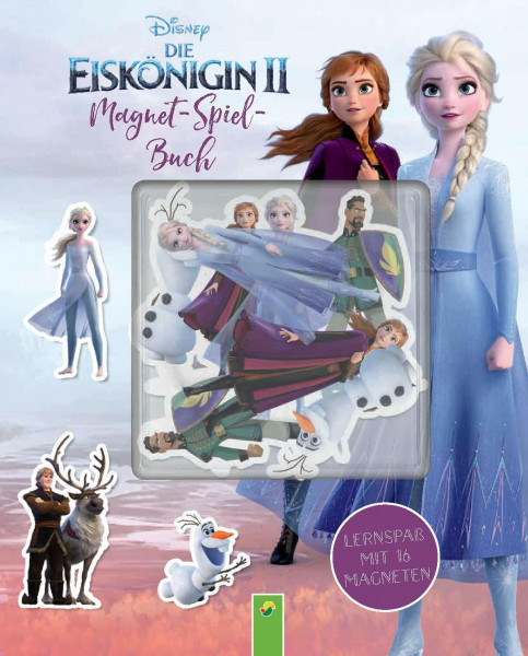 Die Eiskönigin 2 Magnet-Spiel-Buch. Frozen-Magnetbuch mit Elsa und Anna: Zauberhafter Vorlesegeschichte mit 16 Magneten. Für kleine Disney-Fans ab 4 Jahren