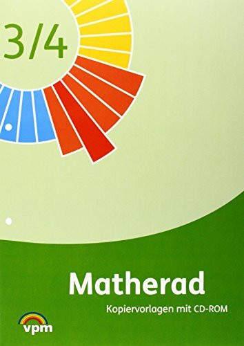 Matherad 3/4: Kopiervorlagenband mit CD-ROM Klasse 3/4 (Matherad. Ausgabe ab 2012)