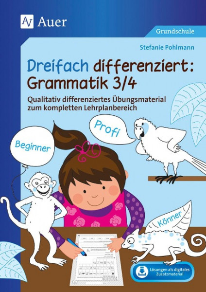 Dreifach differenziert Grammatik 3/4