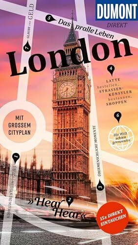 DUMONT direkt Reiseführer London: Mit großem Cityplan