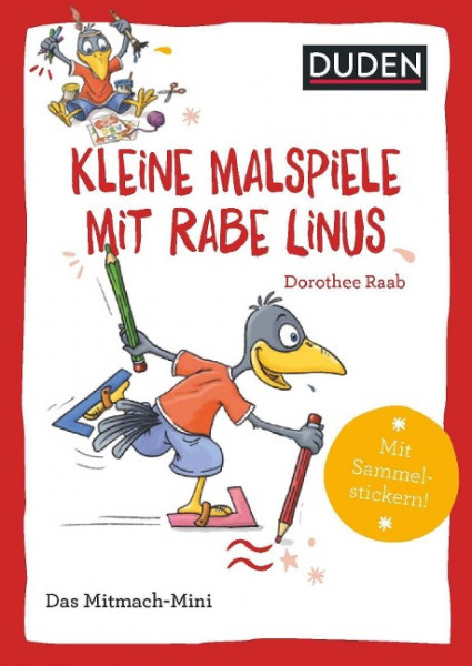 Duden Minis (Band 40)  Kleine Malspiele mit Rabe Linus / VE3