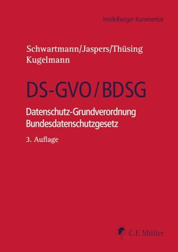 DS-GVO/BDSG: Datenschutz-Grundverordnung Bundesdatenschutzgesetz (Heidelberger Kommentar)