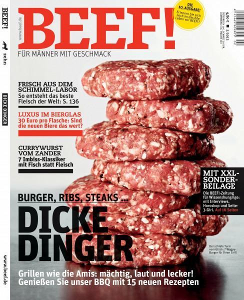 BEEF! - Für Männer mit Geschmack: Ausgabe 2/2012
