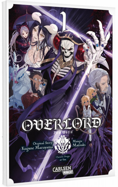 Overlord New World 1: Epische Manga-Fortsetzung voller Intrigen, Machtkämpfe und düsterer Fantasy