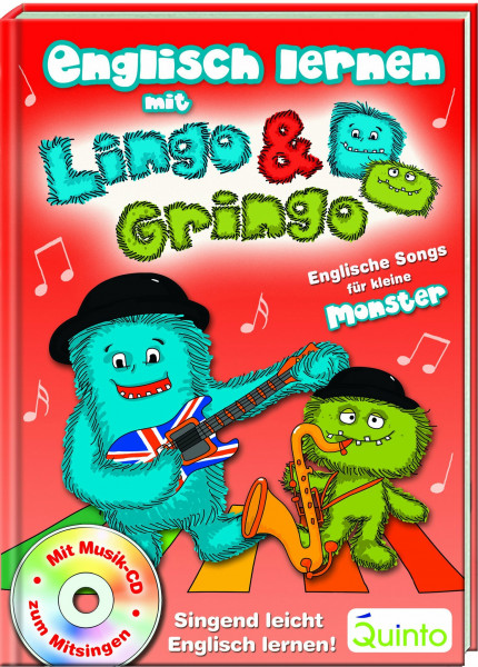 Englisch lernen mit Lingo & Gringo: Englische Songs für kleine Monster