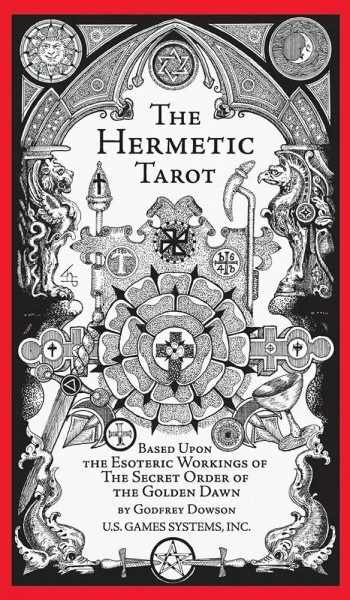 The Hermetic Tarot: Secrets of the Golden Dawn, Esoteric Symbolism, Kabbalistic Tree of Life, Astrological Correspondences, 78 Tarot Cards