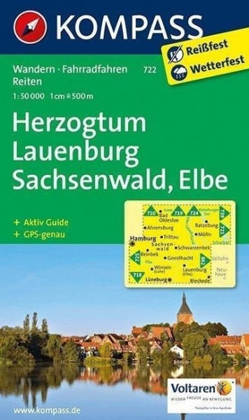 Herzogtum Lauenburg - Sachsenwald - Elbe 1 : 50 000