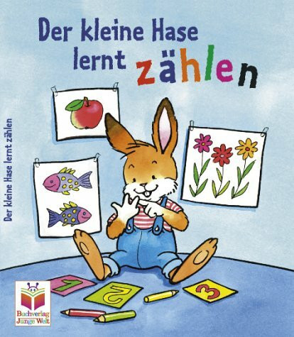 Der kleine Hase lernt die Zahlen. Der kleine Hase lernt beim Einkaufen und beim Spiel die Zahlen von 1 bis 10 kennen