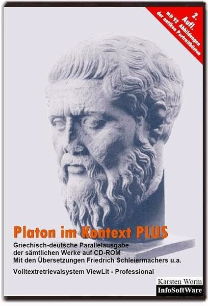 Platon im Kontext PLUS: Griechisch-deutsche Parallelausgabe auf CD-ROM. Mit dem Volltextretrieval- und Analysesystem ViewLit Professional für Windows ... Verlag). (Literatur im Kontext auf CD-ROM)