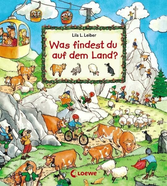 Was findest du auf dem Land? (Wimmelbilderbücher)