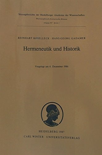Hermeneutik und Historik (1987/1)