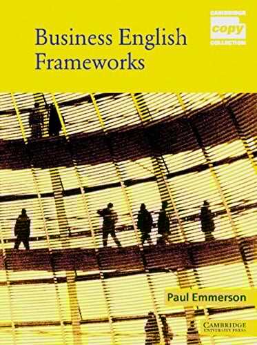 Business English Frameworks: Teacher's Book