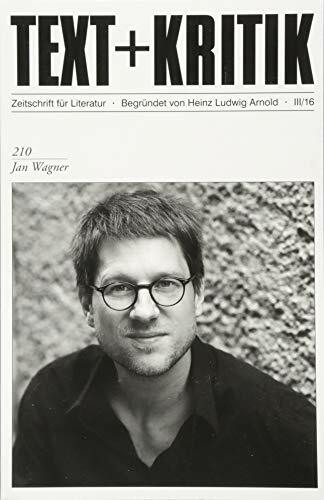 Jan Wagner (TEXT+KRITIK)