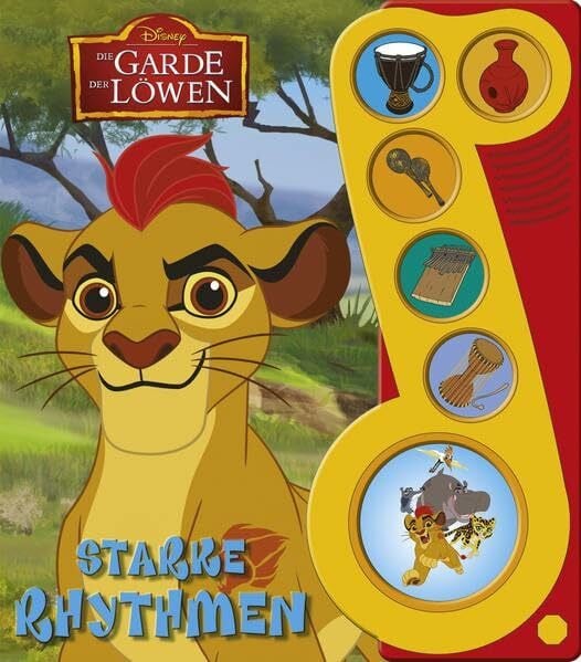Disney Die Garde der Löwen, Starke Rhythmen - Liederbuch mit Sound: Disney Pappbilderbuch mit 6 Melodien - Buch zum Film