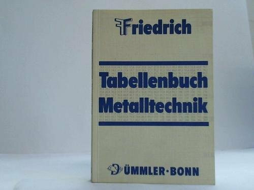 Tabellenbuch Metalltechnik