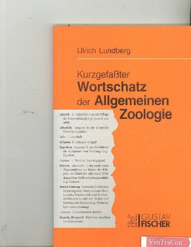 Kurzgefasster Wortschatz der Allgemeinen Zoologie